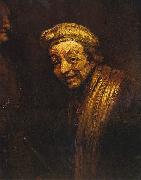 Selbstportrat mit Malstock Rembrandt Peale